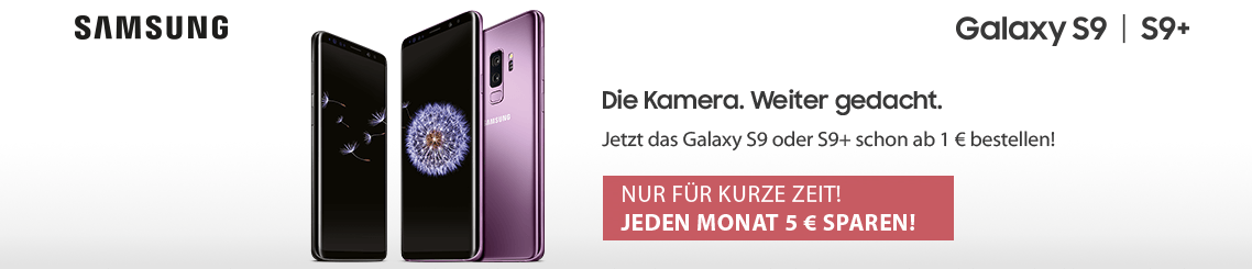 Jetzt das Galaxy S9 vorbestellen