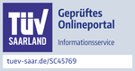 TÜV Saarland - Geprüftes Onlineportal