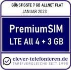 Günstigste 7 GB Allnet Flat - clever-telefonieren.de