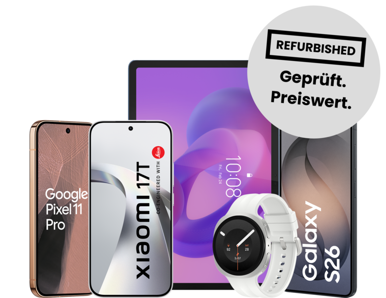 Jetzt eine große Auswahl an refurbished Handys und Tablets günstiger bei PremiumSIM kaufen