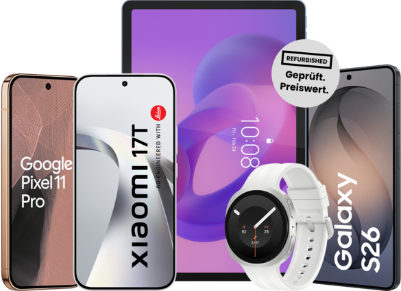 Jetzt eine große Auswahl an refurbished Handys und Tablets günstiger bei PremiumSIM kaufen